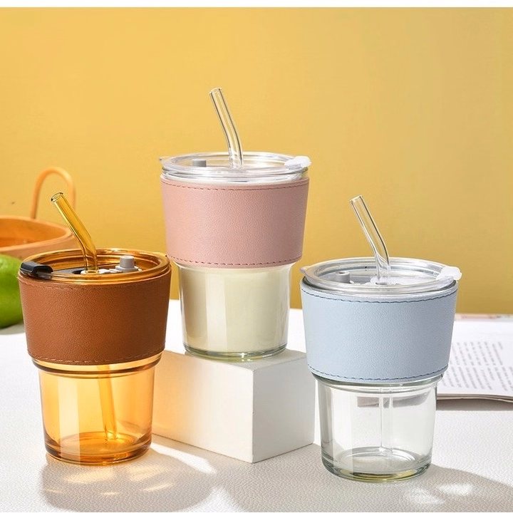 400ML/13.5OZ Transparent Glass Cup