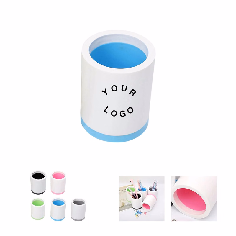 Compact Circular Pencil Cup for Desktops