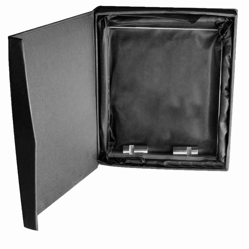 Compact Chroma Glass Award with Dual Stand