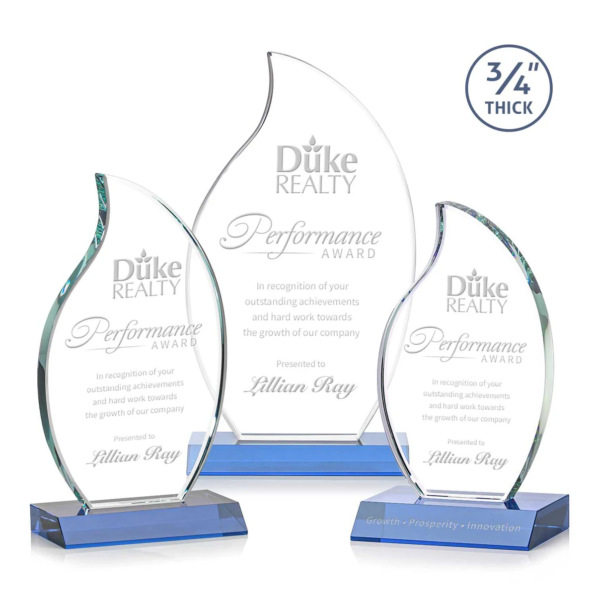 Croydon Flame Award - Sky Blue 1