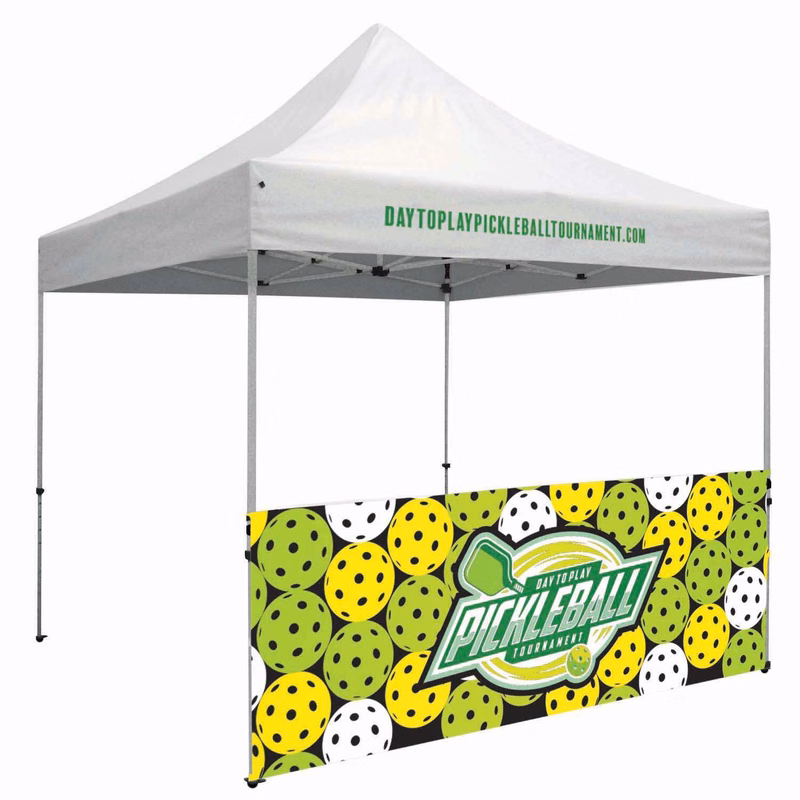 10' Deluxe/Economy Tent Half Wall Kit (Dye Sublimated, Single-Sided)
