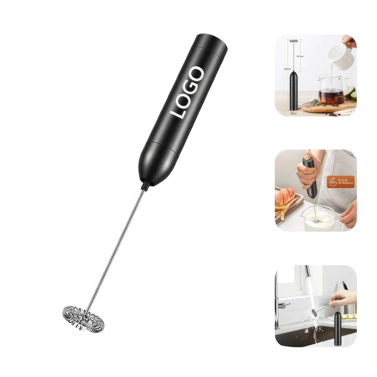 Handheld Foam Maker Rechargeable Milk Frother 1