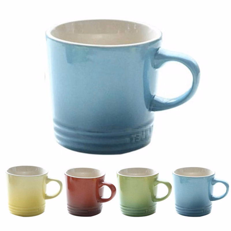 12oz Glossy Stoneware Mug Curved Grip