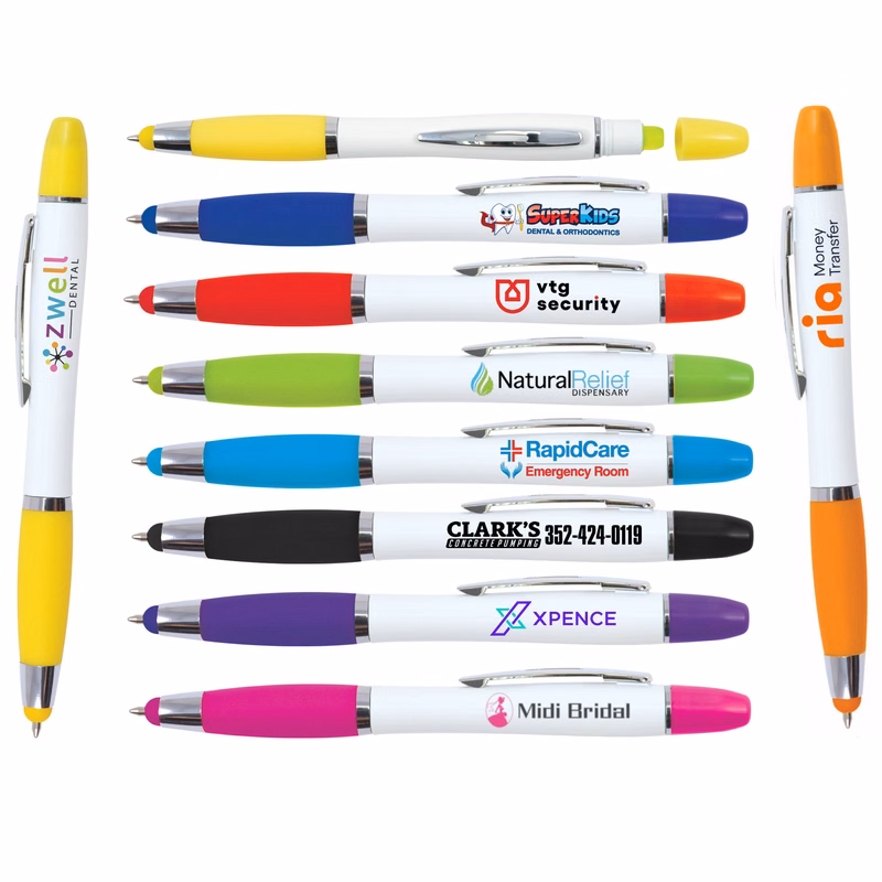 Metallic Multi-Function Pen