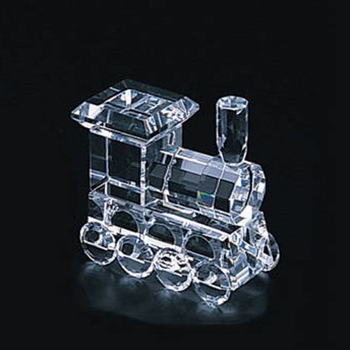 Large Crystal Train Engine