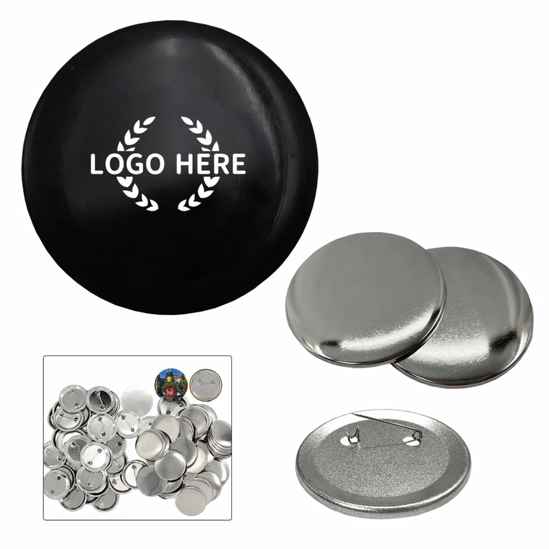 Round Button Pin Badge Brooch