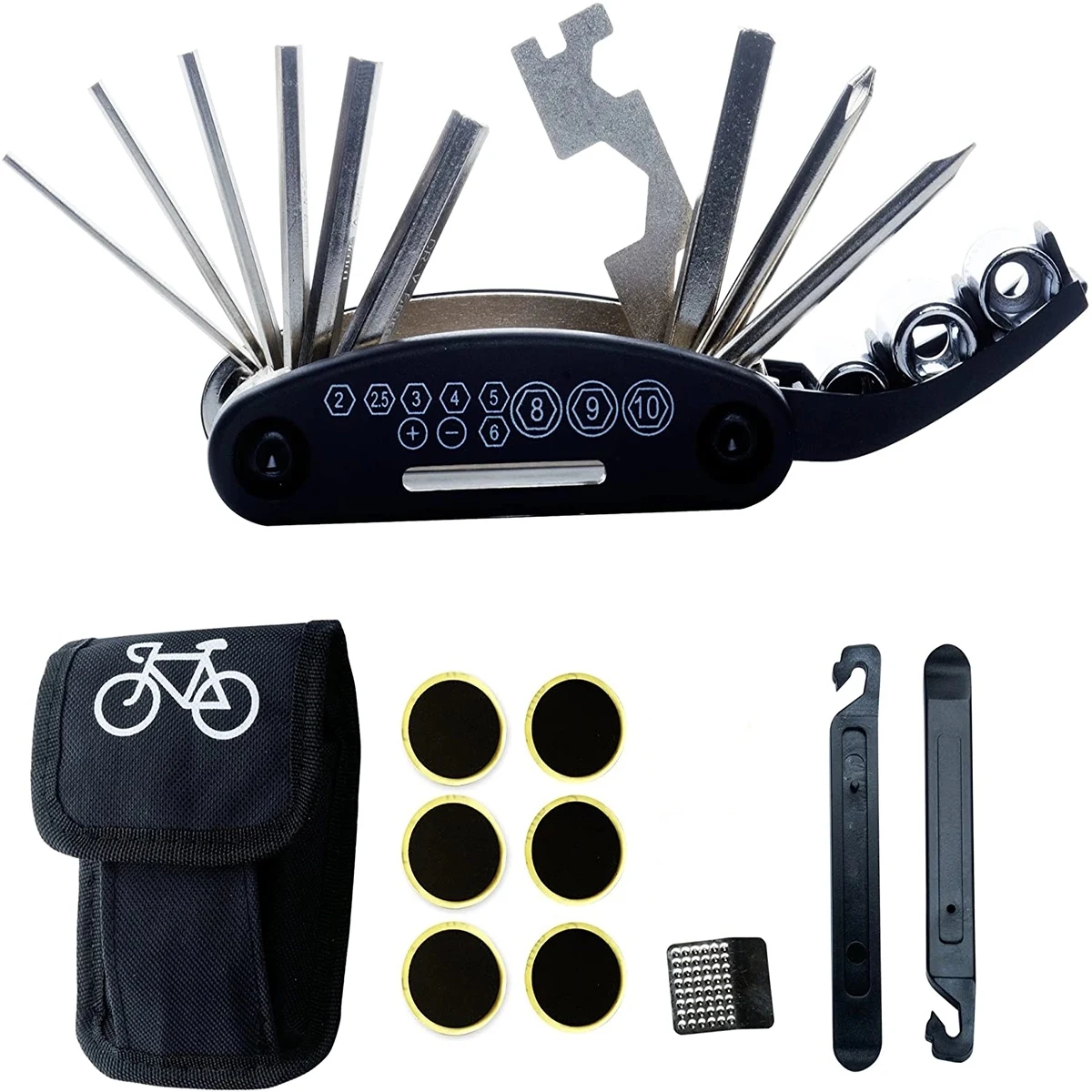 Multifunction Bicycle Mechanic Fix Tools Set 1