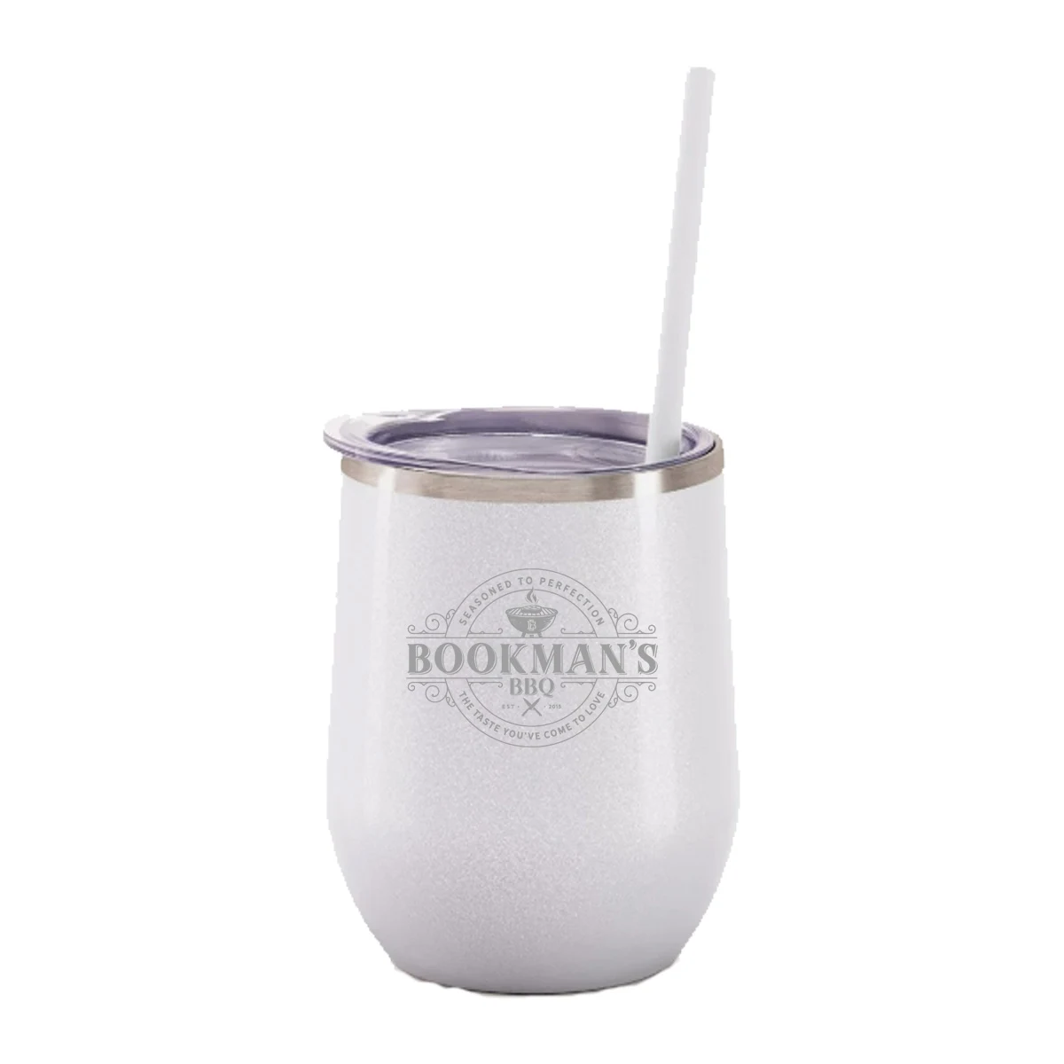 12 Oz. Maars Glitter Moonrock Bev Steel Stainless Steel Wine Tumbler 1