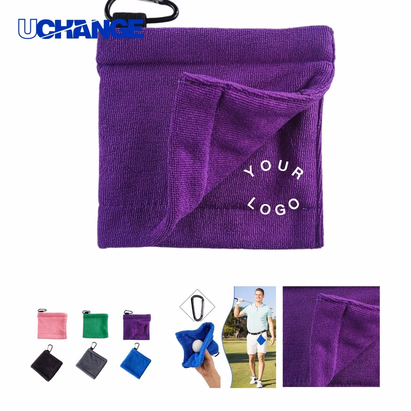 Golf Towel Set 2-in-1 for Cleaning and Drying Balls