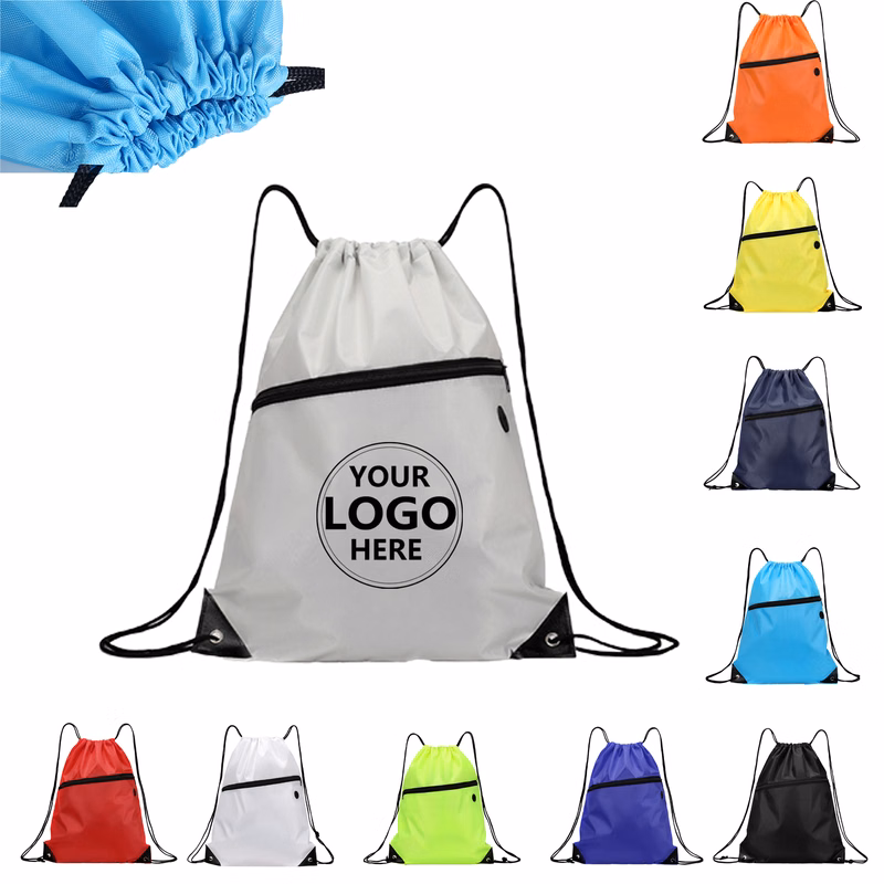 Oxford Fabric Drawstring Backpack