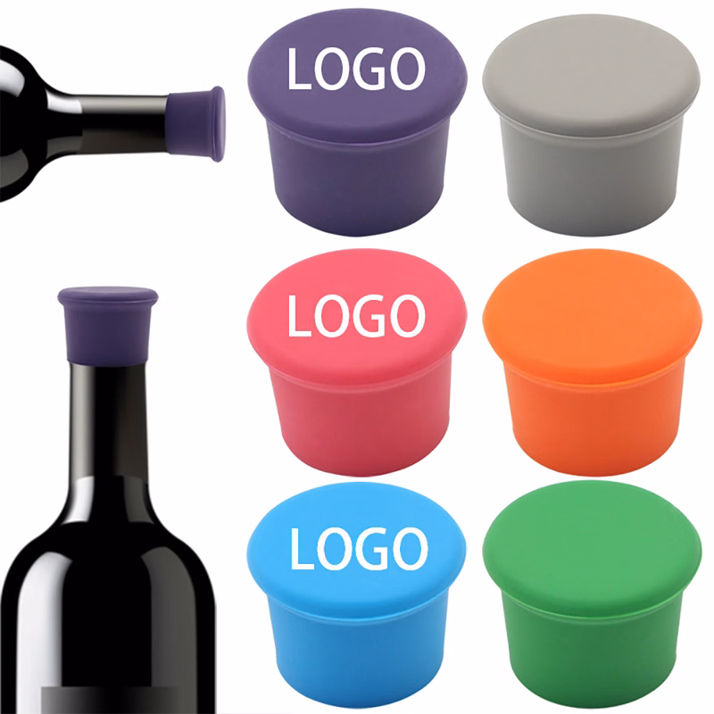 Food grade silicone wine bottle fresh-keeping cover