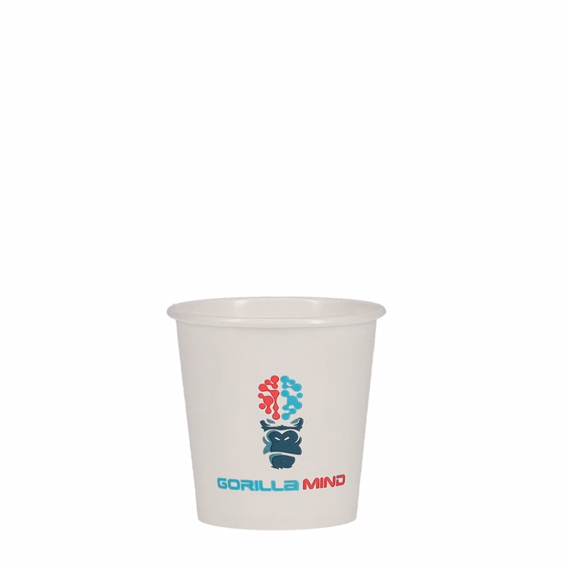 4 oz Paper Cup White Hi-Speed Print