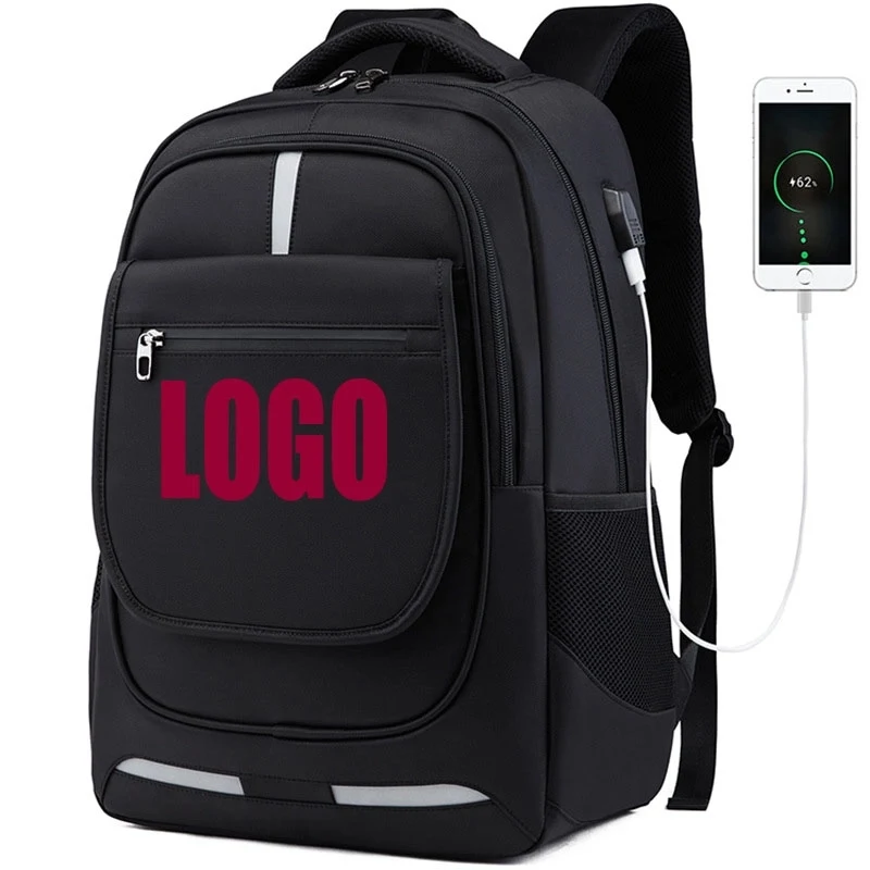 Waterproof Leisure Laptop Bags Decompression With USB Port 1