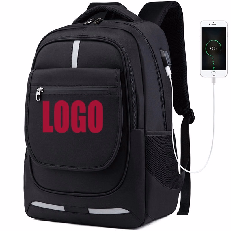 Waterproof Leisure Laptop Bags Decompression  With USB Port