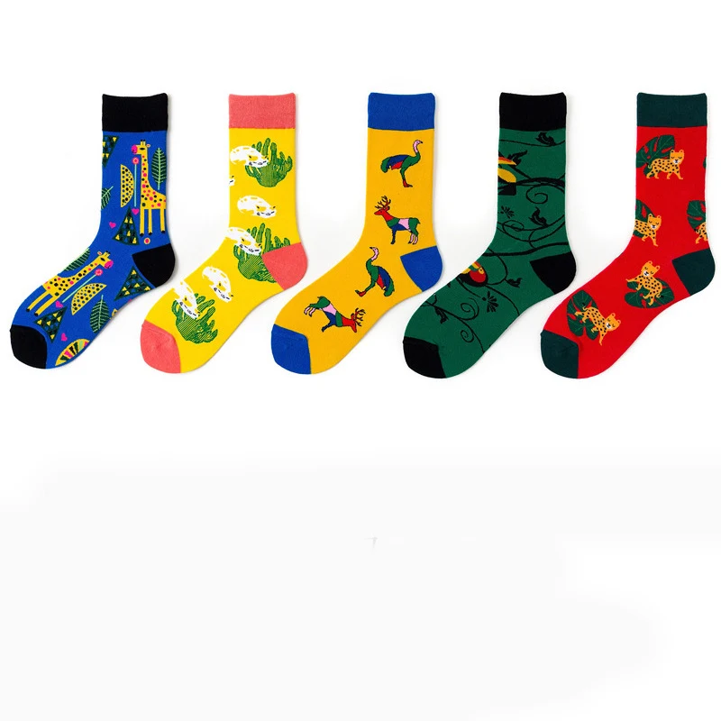 Jacquard Cotton Sock 1