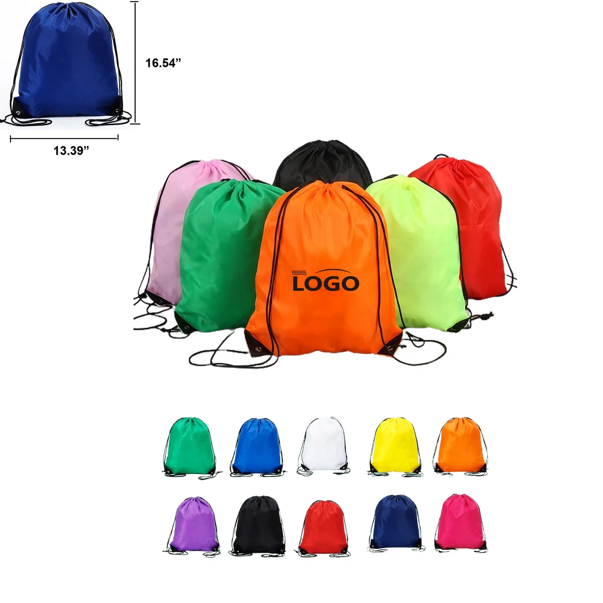 Liberty Bags Classic Cinch Up Drawstring Backpack 1