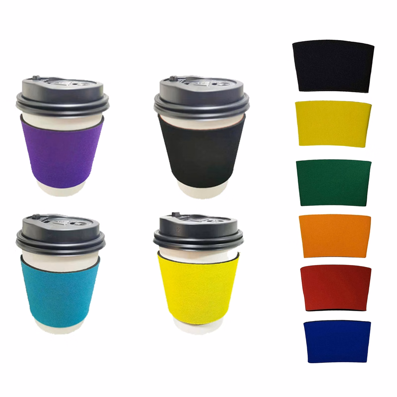 MOQ 50 Reusable Insulated Coffee Cup Sleeve