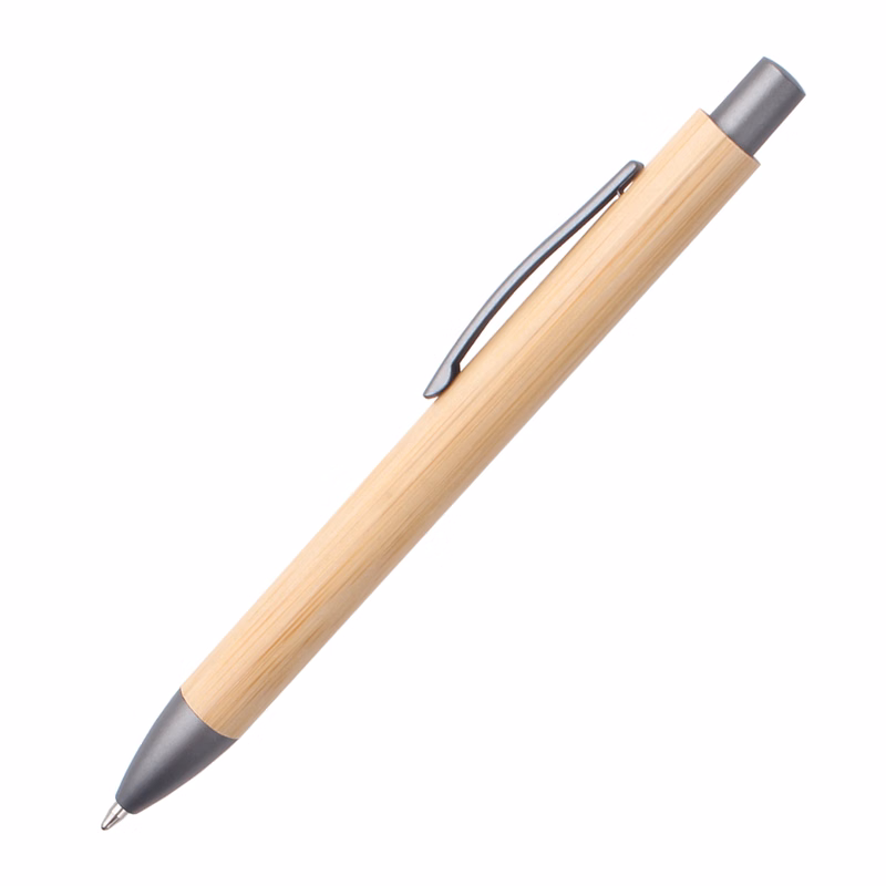 Environmentally friendly recyclable bamboo ballpoint pen