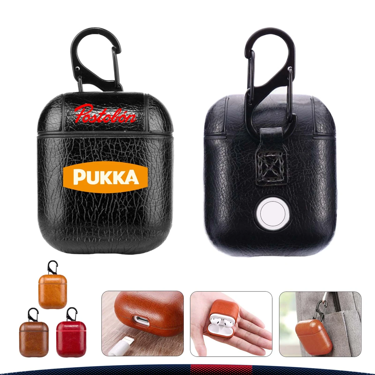 Osman Wireless Bluetooth Earbuds PU Case 1