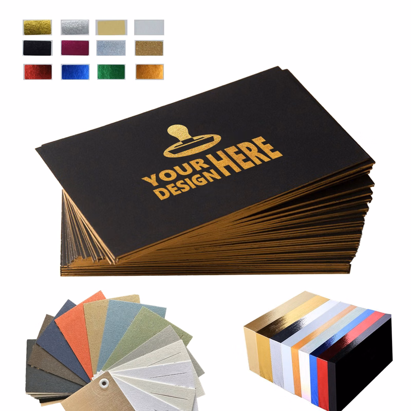 Foil Stamped Premium Paper Business Cards