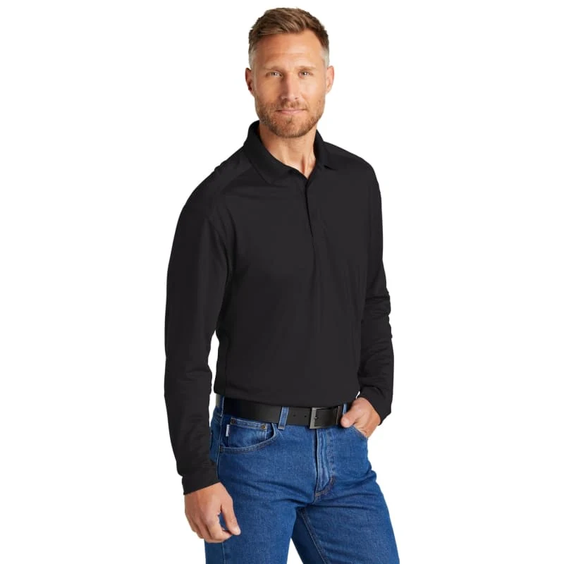 CornerStone Select Lightweight Snag-Proof Long Sleeve Polo 1