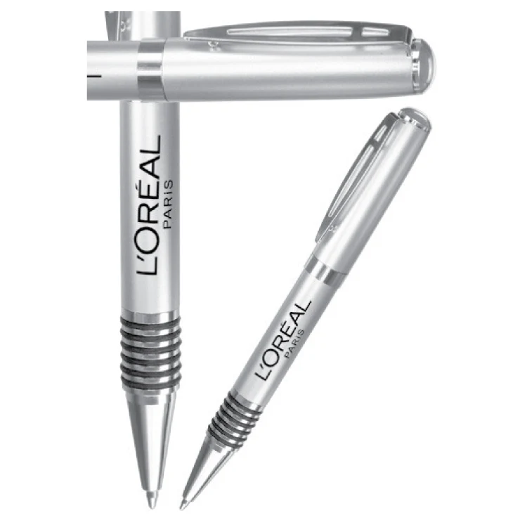 Ribbed Rubber Grip Pen 1