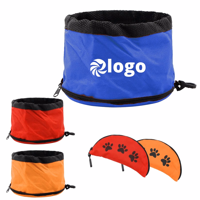 Durable Oxford Fabric Foldable Pet Bowl