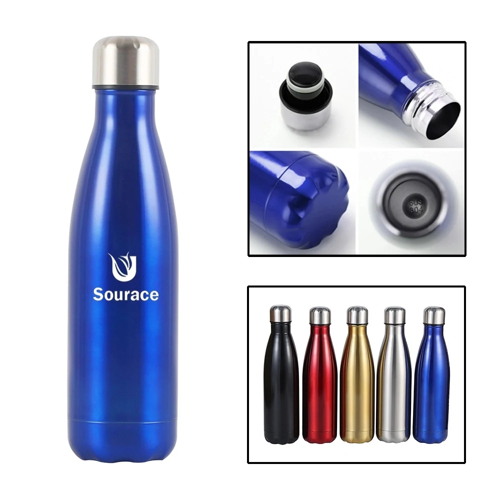 17 Oz Stainless Steel Water Bottle, custom water bottle with logo imprint 1