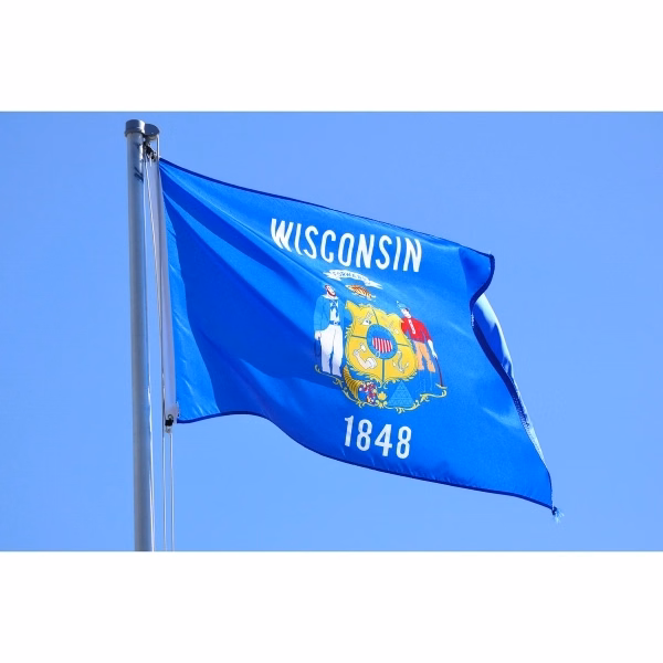 Wisconsin Official Flag - ePoly