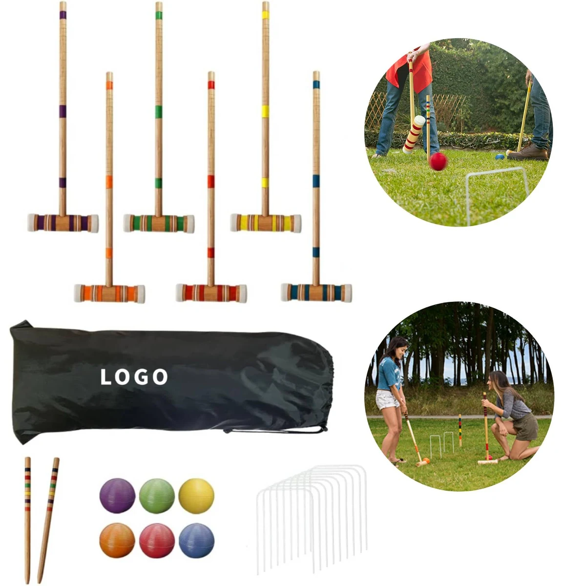 Croquet Set (6 Players) 1