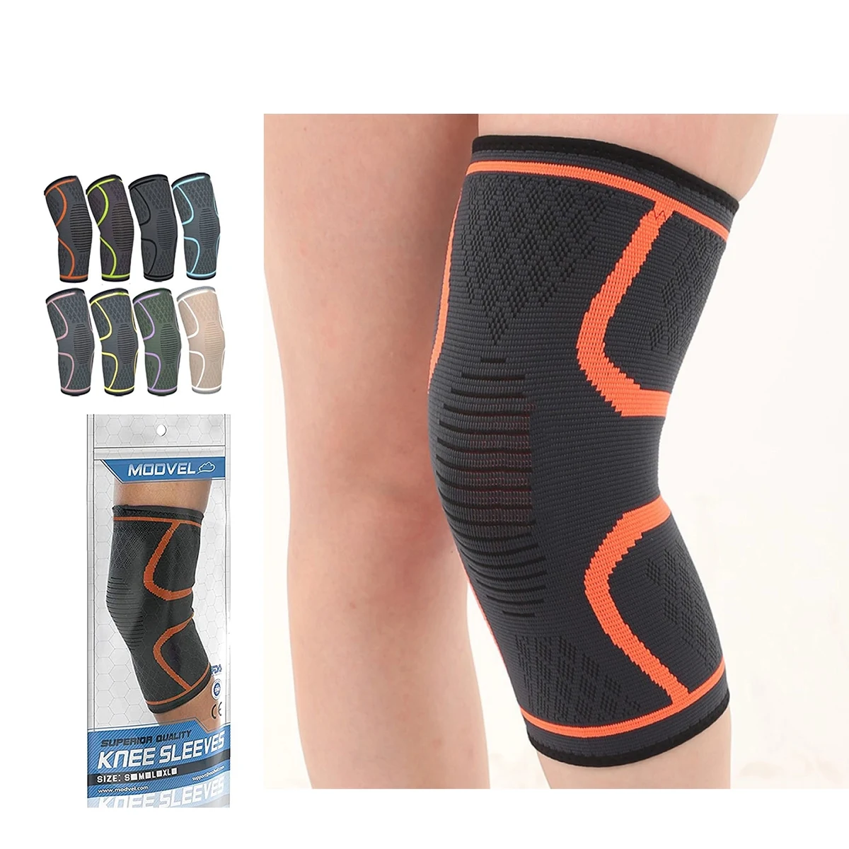 Nylon Sport Cycling Basketball Kneepad "M" 1