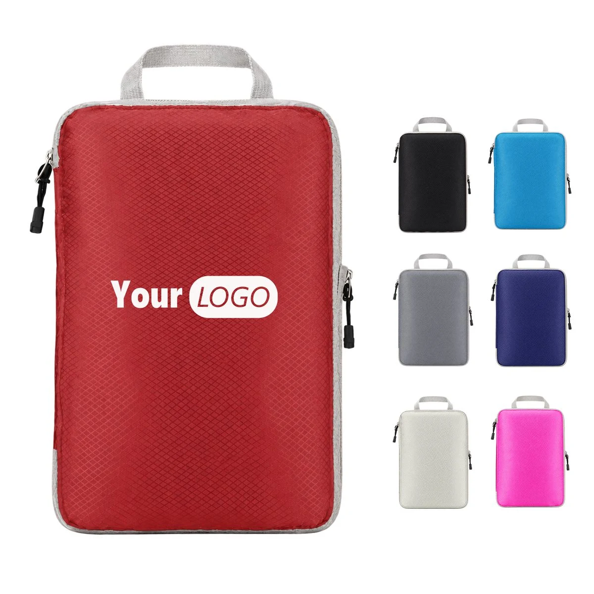 Nylon Travel Storage Bag With Compression Design 1