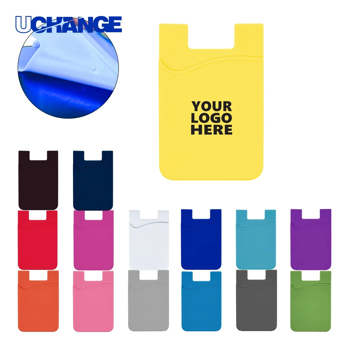 Silicone Phone Card Sticker Sleeve 1