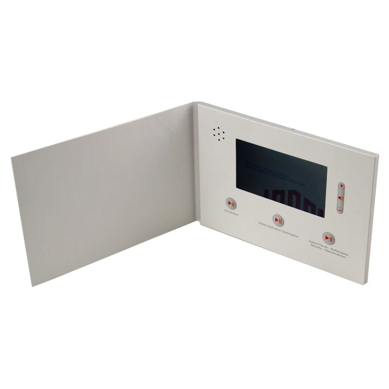 AP-PWK17 - 5 inch LCD A5 Size Bi-fold Video Brochure-256MB 1
