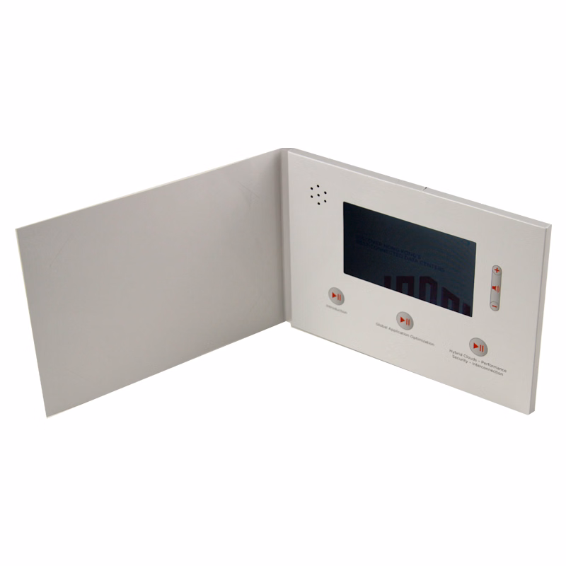 AP-PWK17 - 5 inch LCD A5 Size Bi-fold Video Brochure-256MB