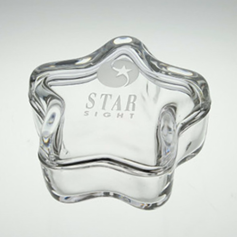 STAR JADE GLASS KEEPSAKE BOX