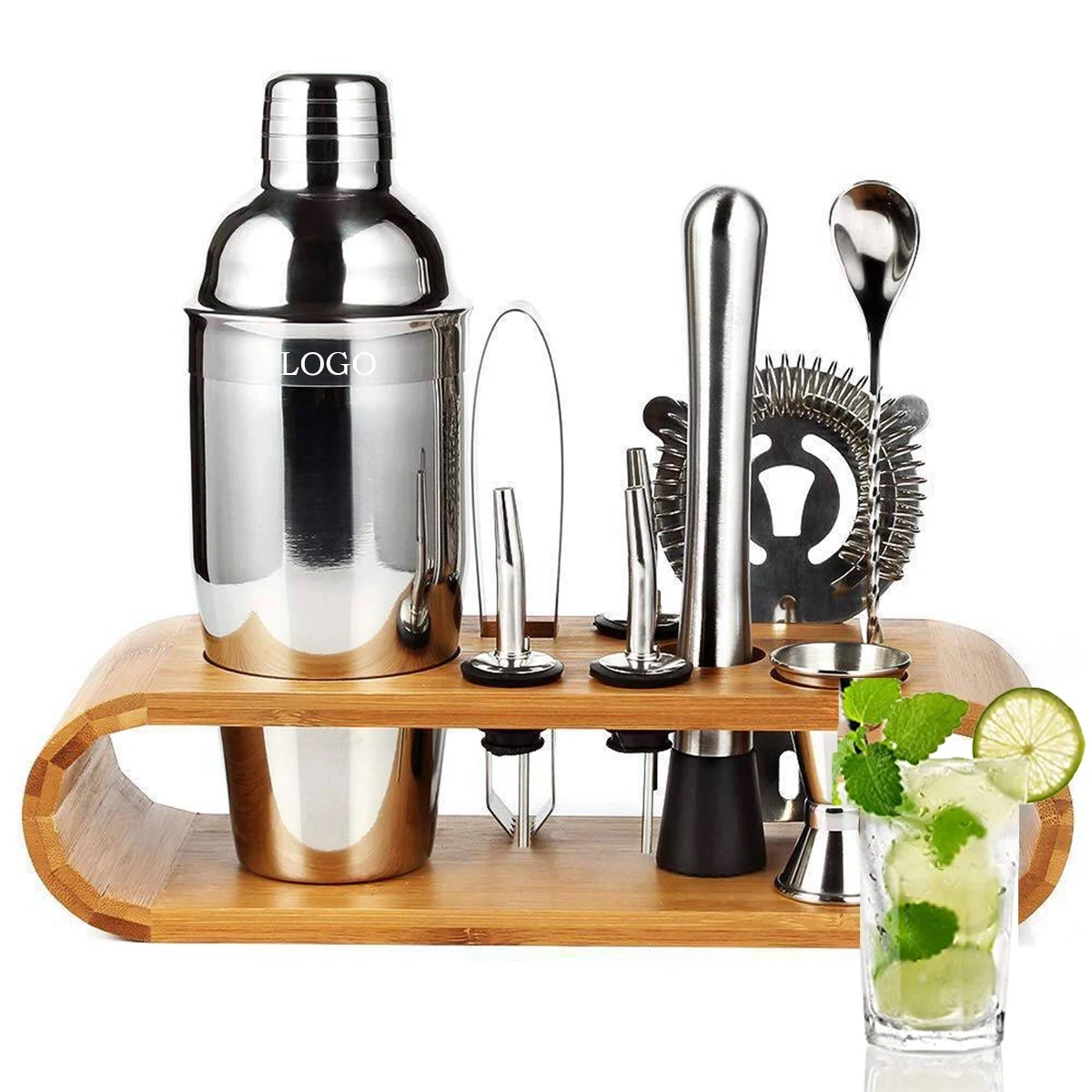 Mixology Bartender Kit Cocktail Shaker Set 1