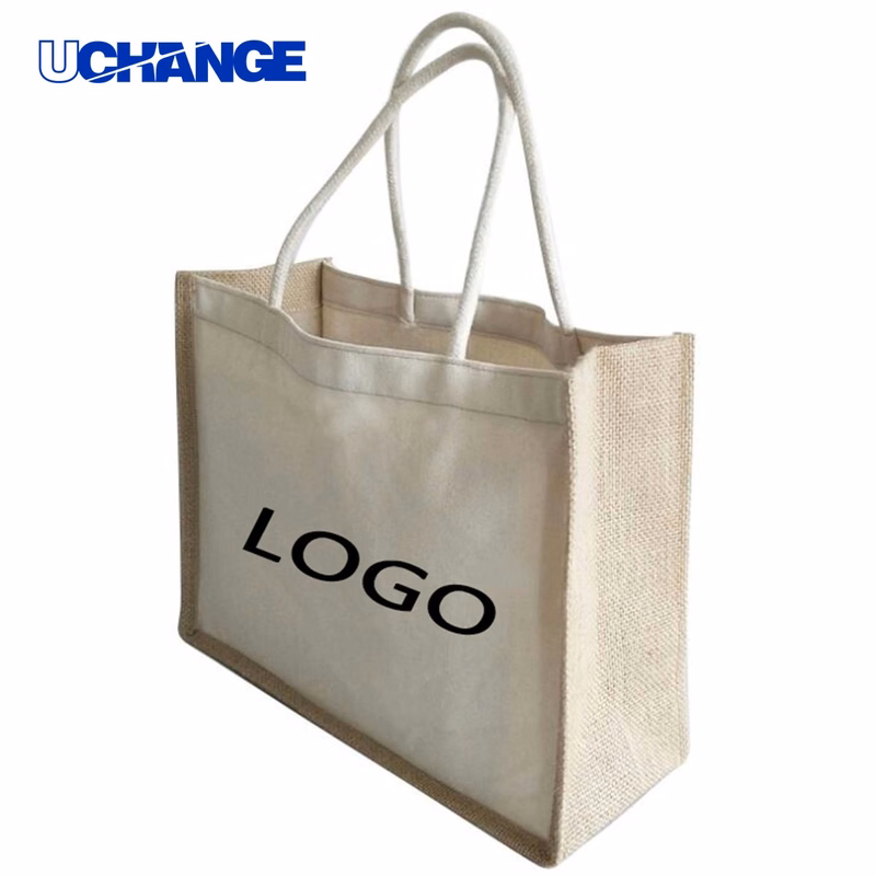 Jute Bag with Rope Handle