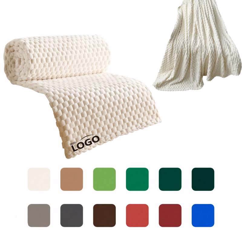 Office Napping Thickened Flannel Blanket