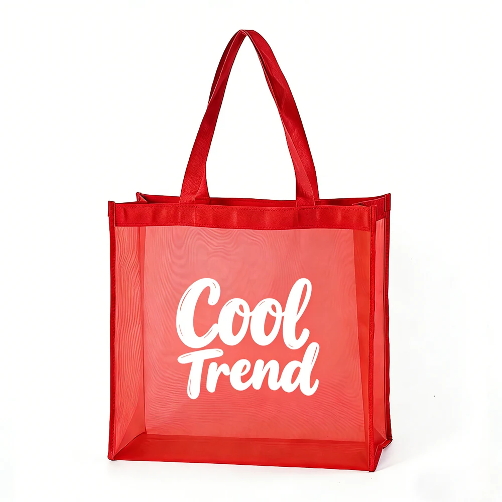 Open mesh reusable bag 1