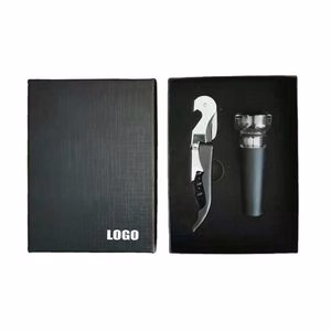 2 In 1 Wine Opener With Pump Vacuum Stopper