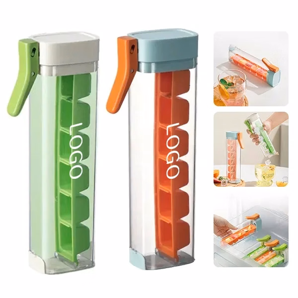 Press and Release One-Handed Ice Cube Tray