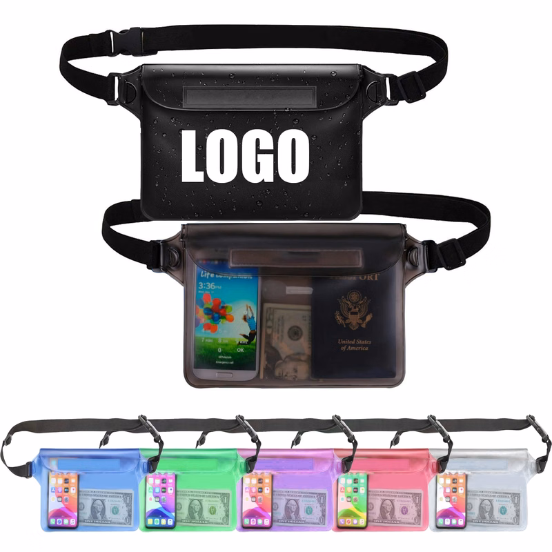 PVC Waterproof Waist Pouch Bag
