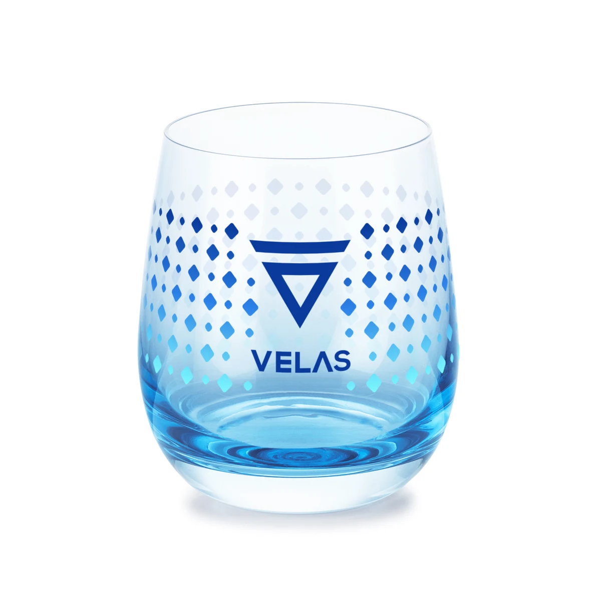 Soudan Stemless Wine Blue - VividPrint™ 1