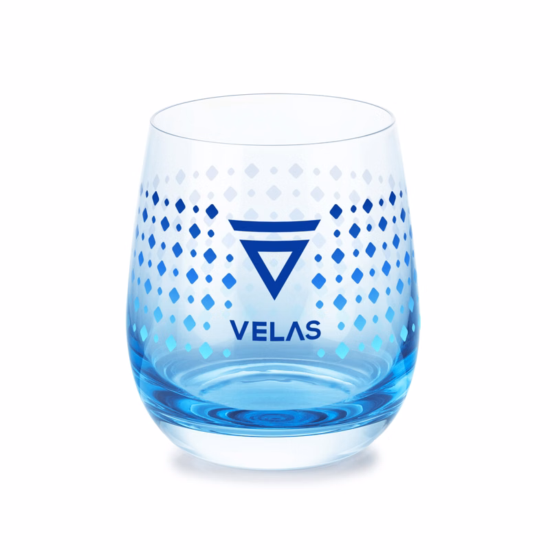 Soudan Stemless Wine Blue - VividPrint™