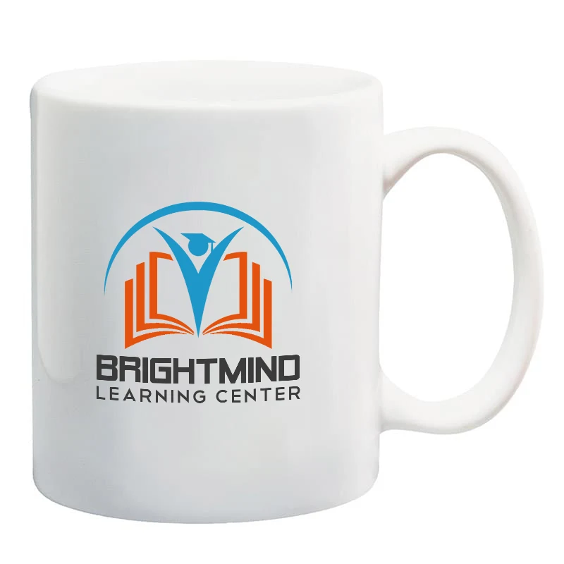 11 Oz. White Ceramic Mug 1
