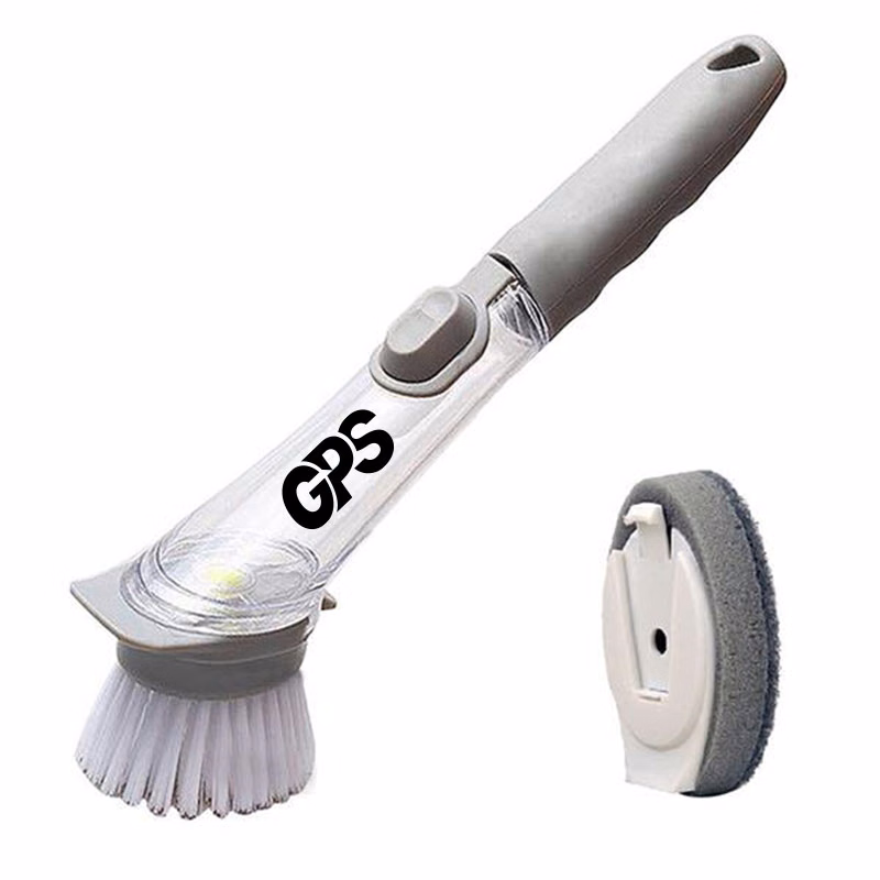 9 1/2" Soap Dispensing Dish Brush