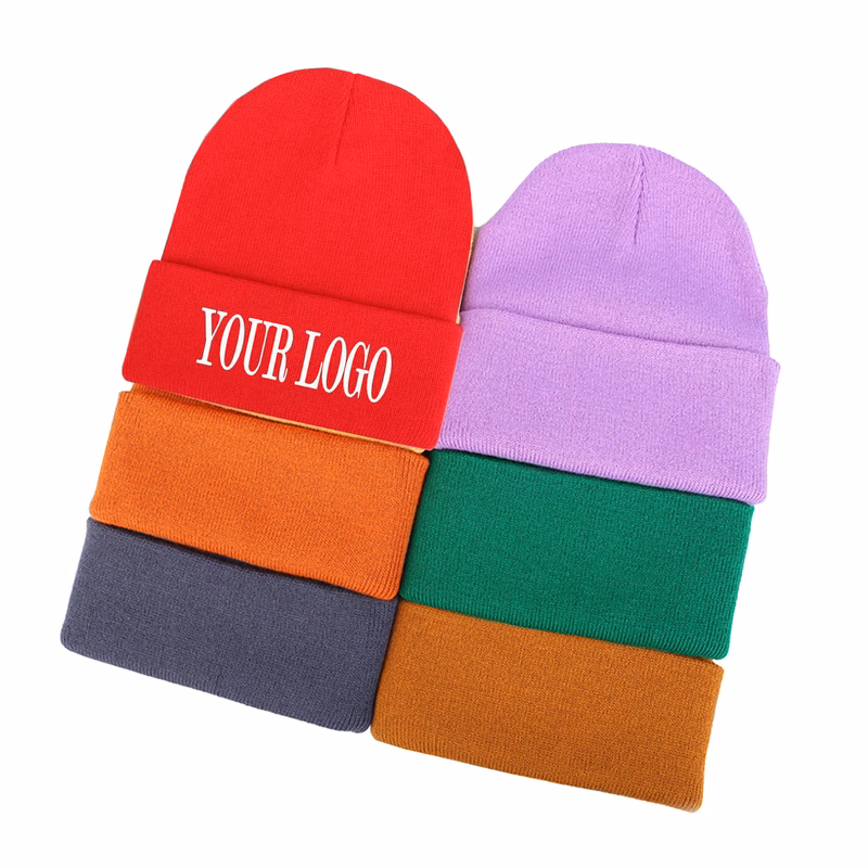 Knit Beanie Cap MOQ 100PCS