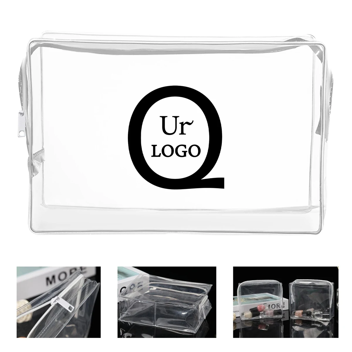 Clear Eva Zipper Stationery Pouch 1