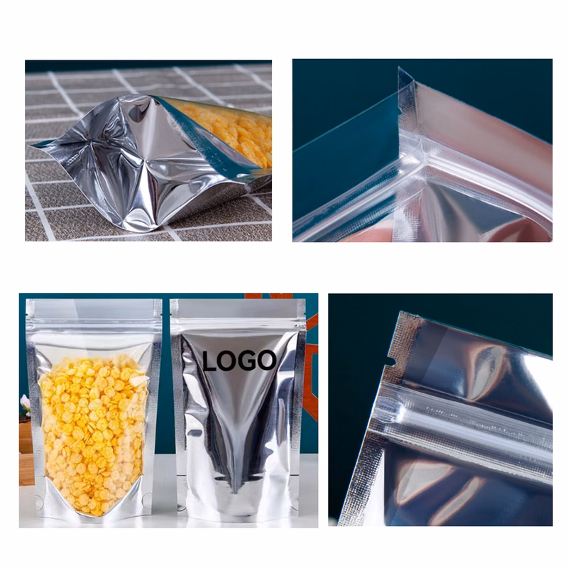 Aluminum Foil Transparent Food Bag